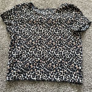 AE Cheeta print crop top 🤎